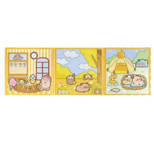 Kapibara mágneses könyv 47 db mágnessel