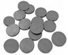 Mágnes, kerek, 16x3 mm, 16 db-os, korongok
