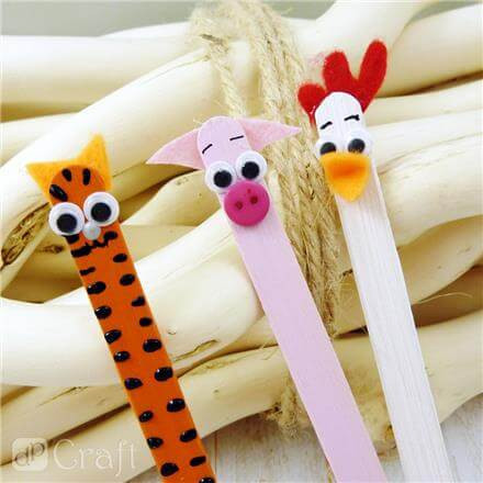 Fa pálcikák, spatula, natúr, 50 db/csomag