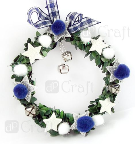 Pom-pom, fehér színű, 85 db-os