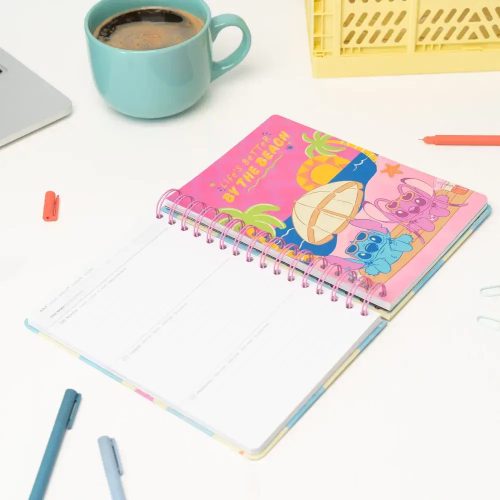 Stitch határidőnapló, heti tervező, A/5, 2026