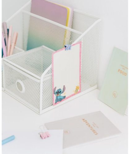 Stitch jegyzettömb, post-it tömbökkel, jelölőcímkékkel, Tropical