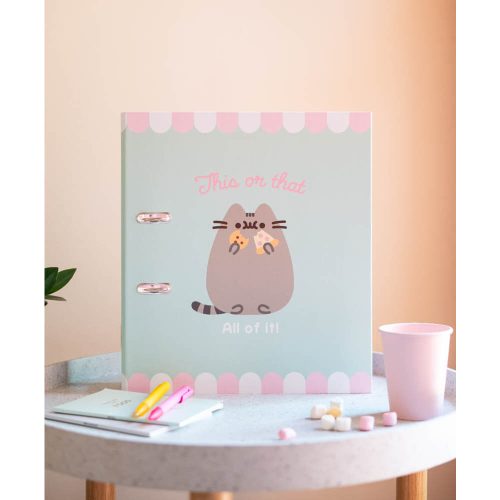 Pusheen cicás emelőkaros iratrendező, 32x28cm, 70mm, Foodie Collection