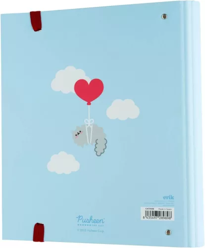 Pusheen cicás gyűrűskönyv A/4, 4 gyűrűs, Purrfect Love Collection