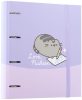 Pusheen cicás gyűrűskönyv A/4, 4 gyűrűs, Moments, lila