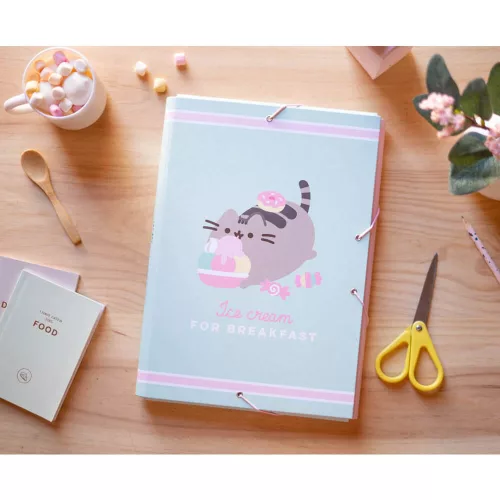 Pusheen cicás füzetbox A/4, Foodie Collection