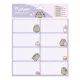 Pusheen cicás füzetcímke 16 db-os, Moments, lila