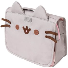 Pusheen cicás neszeszer, utazáshoz, felakasztható