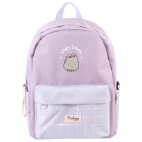 Pusheen cicás hátizsák, 42x29x20cm, Moments, lila