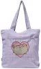 Pusheen cicás bevásárlótáska, 41x37cm, Moments, lila