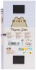 Pusheen cicás notesz, jegyzettömb, 10x21cm, mágneses, Moments, lila