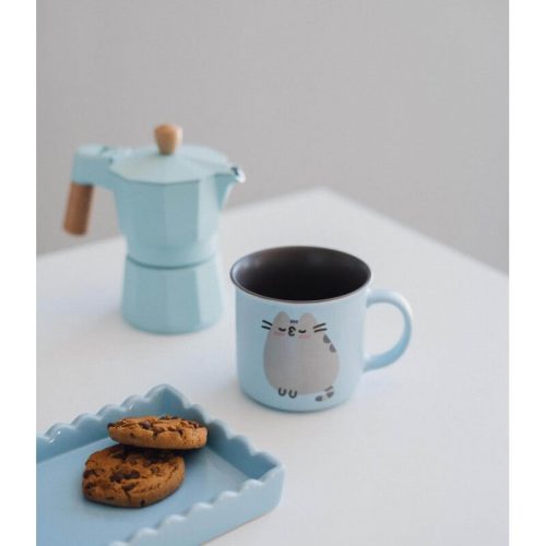 Pusheen cicás bögre, kerámia, 380ml, Purrfect Love Collection