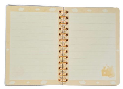 Kapibara spirál notesz, A/6, 10x14cm, vonalas, többféle változat