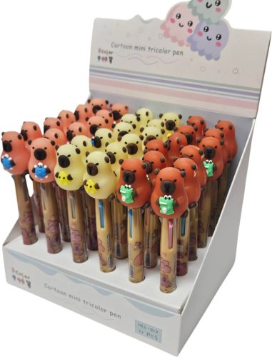 Kapibara toll, 3 színű, többféle változat