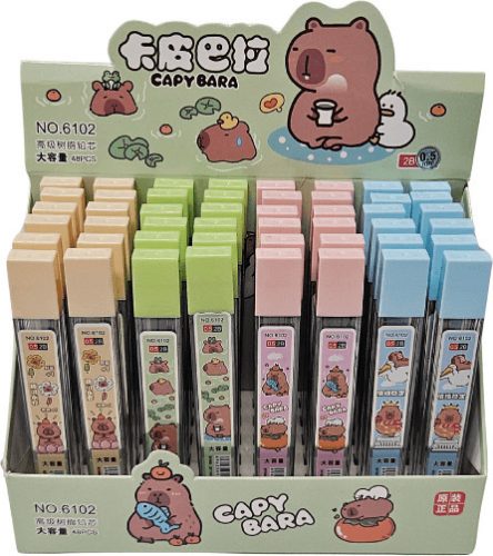 Kapibarás ironbetét, ironbél 0,5 2B, 30 db/doboz, 4 féle dobozban