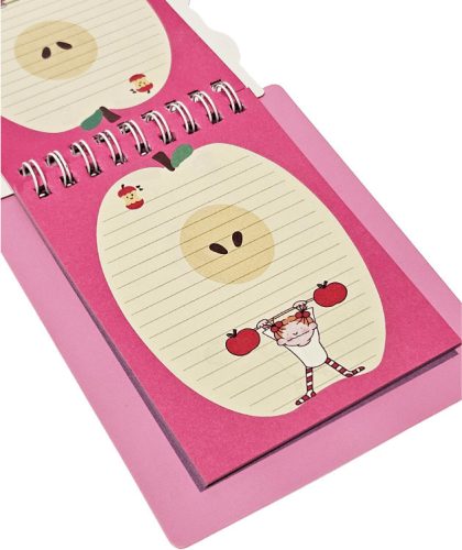 Kapibara notesz matricákkal, 9x11cm, többféle változat