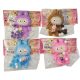 Labubu stresszlabda, squishy, mini labubu figurával
