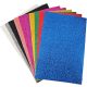 Dekorgumi csomag, csillogó, A/4, 10lap/csomag