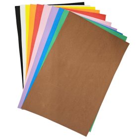 Dekorgumi csomag, A/4, 10 lap/cs, alap színek (653052)
