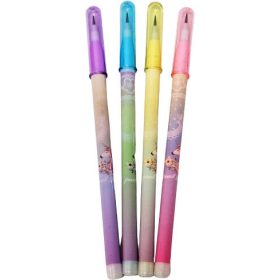   Tolóbetétes ceruza készlet, unikornis mintájú (016-1), 4 db/szett