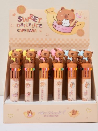 Kapibara toll, 10 színű, többféle változat