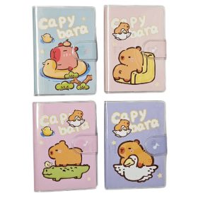   Kapibara notesz, A/7, tépőzáras záródással, többféle változat (995595)