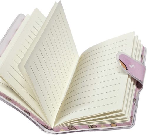 Kapibara notesz, A/7, tépőzáras záródással, többféle változat (995595)