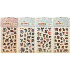 Stitch matrica 10x16cm, többféle