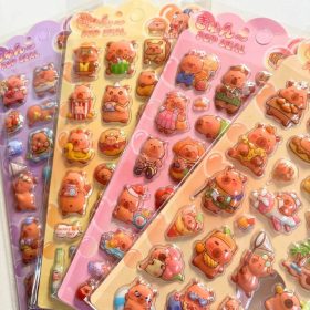 Kapibara matrica 9x17cm, pufi, többféle változat