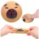 Kapibara stresszlabda, squishy, kb. 5 cm-es, átlátszó tasakban