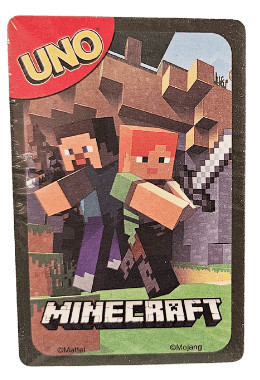 UNO kártya Minecraft