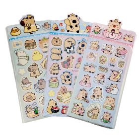 Kapibara matrica 9x17cm, csillogó, többféle