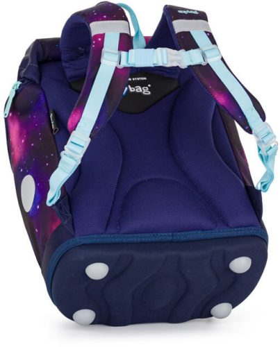 OXY Sherpy iskolatáska szett, hátizsák tolltartóval, tornazsákkal és extra díszekkel, Butterfly, sötétkék