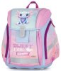 OXY Premium Light mágneszáras iskolatáska szett tolltartóval és tornazsákkal, Axolotl