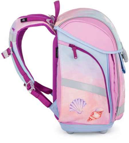 OXY Premium Light mágneszáras iskolatáska szett tolltartóval és tornazsákkal, Axolotl