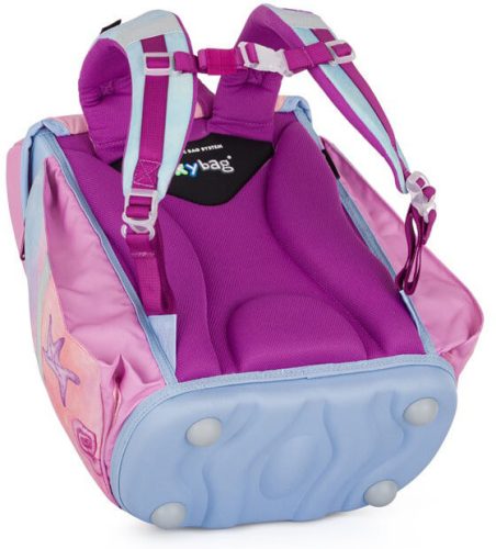 OXY Premium Light mágneszáras iskolatáska szett tolltartóval és tornazsákkal, Axolotl