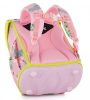 Lovas csatos ergonómikus iskolatáska tolltartóval és tornazsákkal, Premium, zöld-rózsaszín