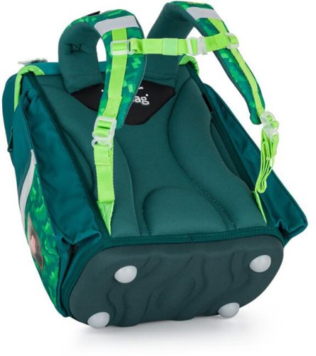 OXY Premium Light mágneszáras iskolatáska szett tolltartóval és tornazsákkal, Playworld, Minecraft mintás