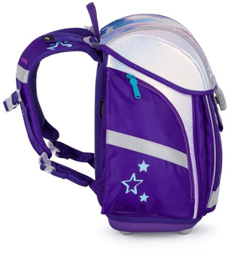 OXY Premium Light mágneszáras iskolatáska szett tolltartóval és tornazsákkal, Pegas