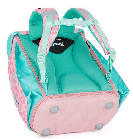 OXY Premium Light mágneszáras iskolatáska szett tolltartóval és tornazsákkal, Cat