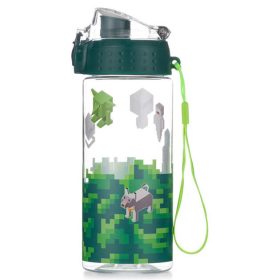   Minecraft mintás kulacs, 500ml, BPA mentes, OXY Click 2026 Playworld