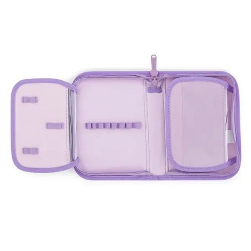 Cicás tolltartó klapnis, üres, Pets, rózsaszín