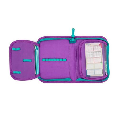 Pegazus tolltartó klapnis, üres, lila-rózsaszín