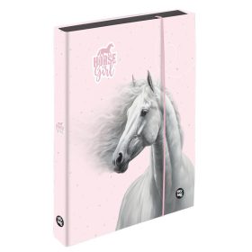   Lovas füzetbox A/5, jumbo, OXY 2026 Horse romantic, rószaszín