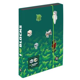 Minecraft mintás füzetbox A/5, jumbo, OXY 2026 Playworld