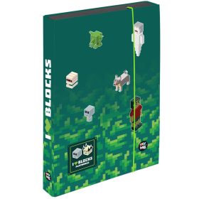 Minecraft mintás füzetbox A/4, jumbo, OXY 2026 Playworld