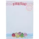 Pusheen cicás jegyzettömb, A/5, 52 lap, Pusheen Fruits