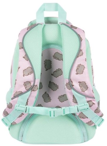 Pusheen cicás hátizsák, iskolatáska, 40x28x18cm, rózsaszín