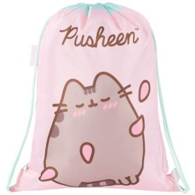 Pusheen cicás tornazsák, 42x32cm, rózsaszín