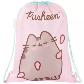 Pusheen cicás tornazsák, 42x32cm, rózsaszín
